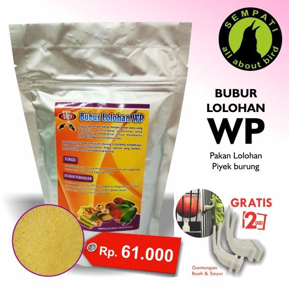 Bubur Lolohan Wp Pakan Anakan Piyek Bayi Burung Lovebird Spet