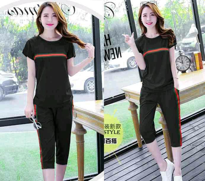 Jakarta Couple - Stelan Wanita GC/ Fashion Wanita /Baju Wanita Free Ongkir ( Atasan + celana )