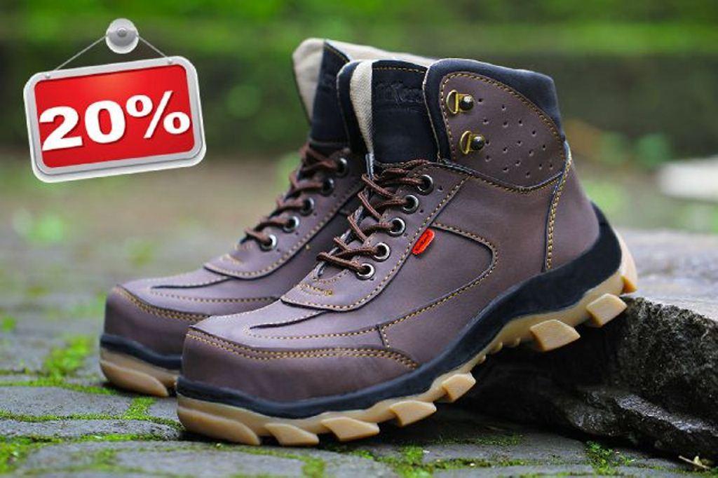 Sepatu Boots Kickers Safety Ujung Besi Casual Hiking Bikers Outdoor Kerja Proyek Lapangan Formal