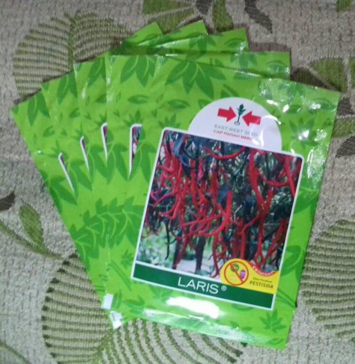 EKSLUSIVE Benih Bibit Cabe LARIS Cabai Keriting Cap Panah Merah- Kem