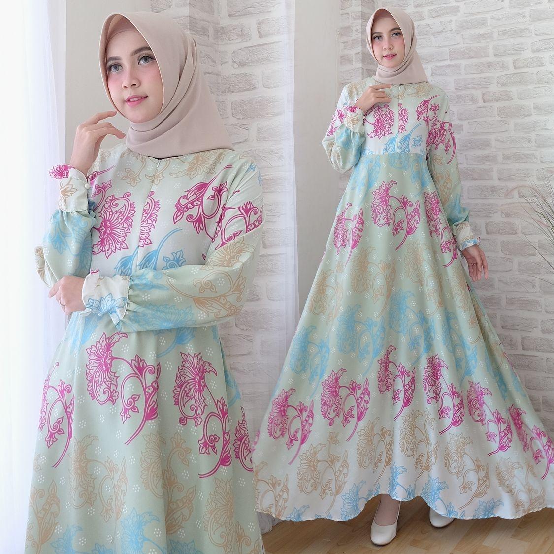 RULIVA - GAMIS MAXMARA FASHION TRENDY MUSLIM SYARI MAXMARA DRESS PESTA GAMIS KEREN KEKINIAN SYARI BIGSIZE JUMBO