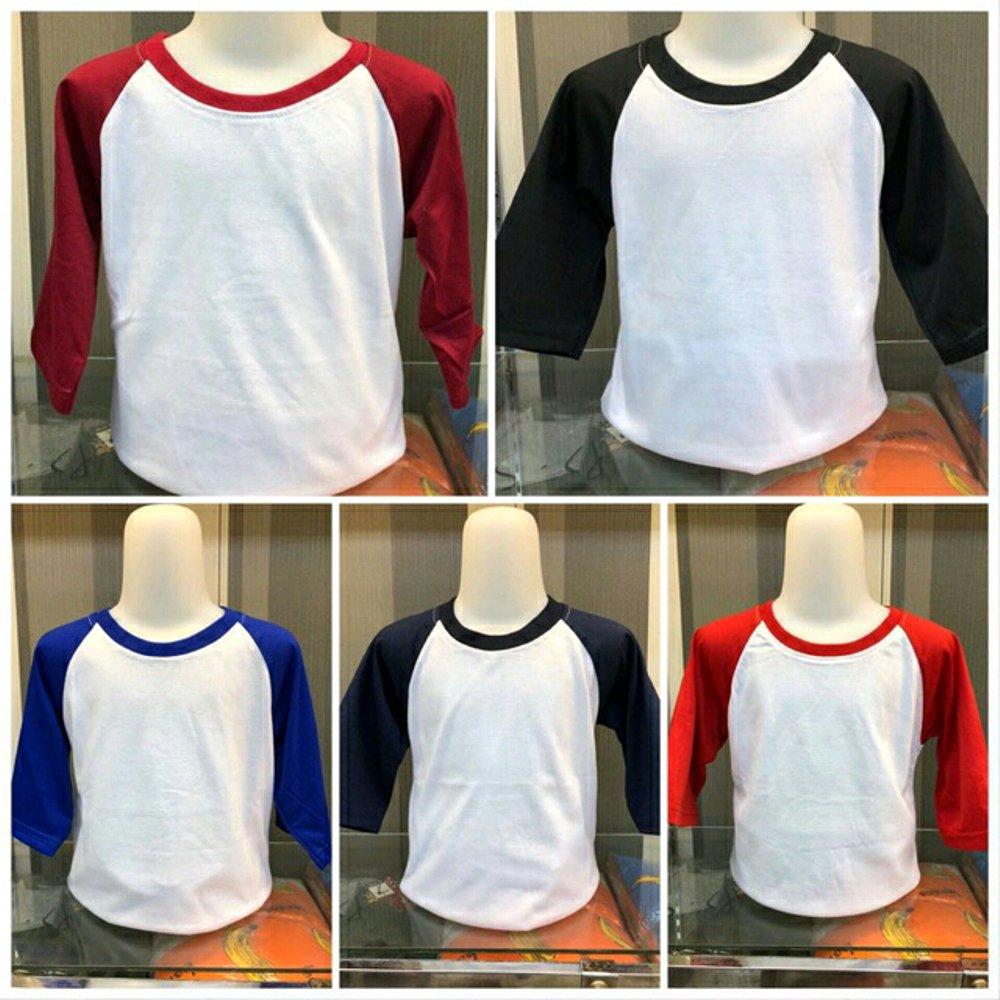 KAOS REGLAN ANAK-ANAK KAOS REGLAN KIDS KAOS REGLAN POLOS