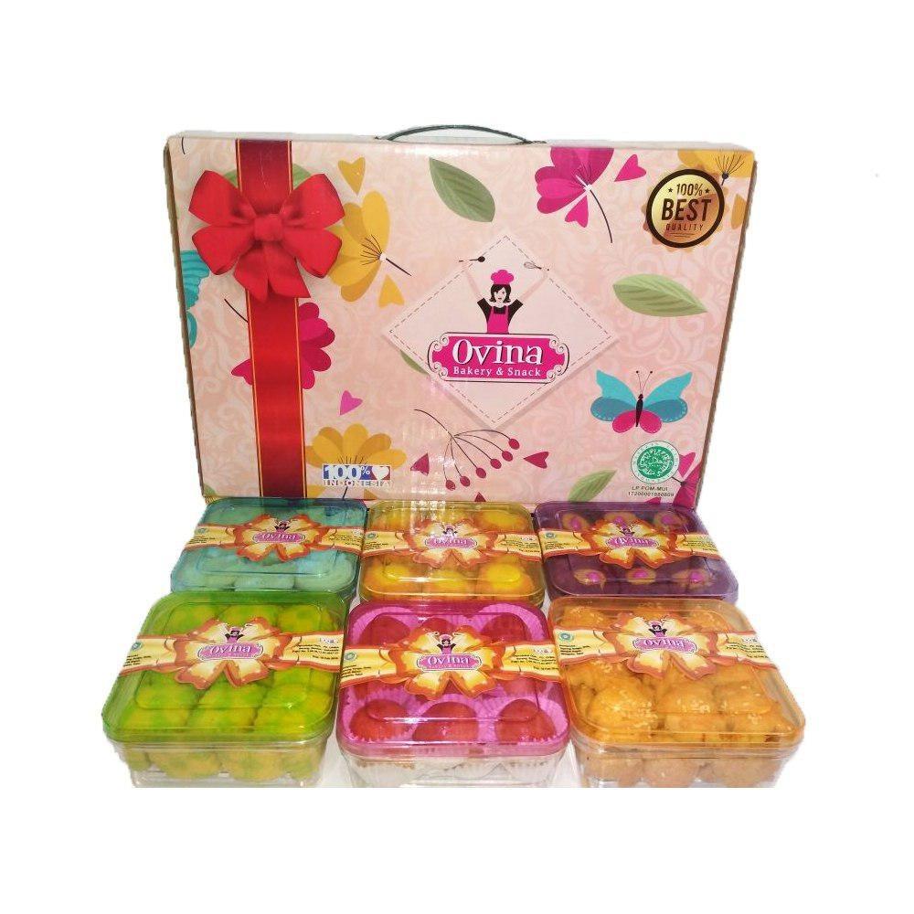 Ovina - Paket Parcel Kue Kering / Kue Lebaran Makmur - Halal