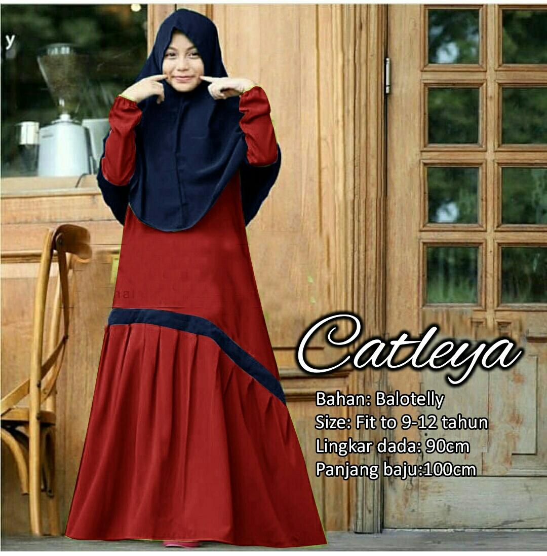 Liliana Baju Gamis Untuk Anak 9-12thn Fashion Terbaru Wanita