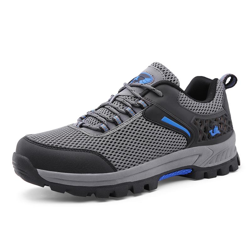 Sepatu Pria Outdoor Naik Gunung Tahan Cuaca Anti-Selip AIWOQI S953