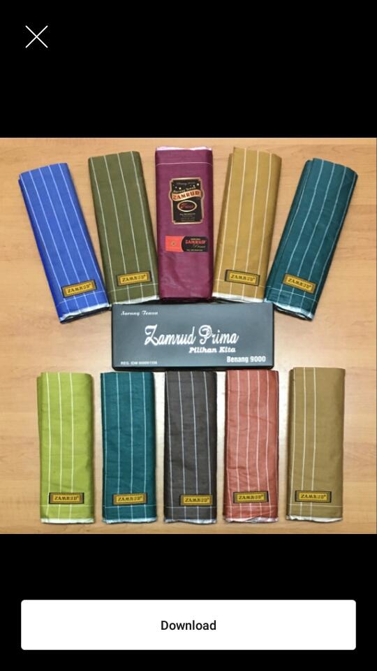 Sarung zamrud prima