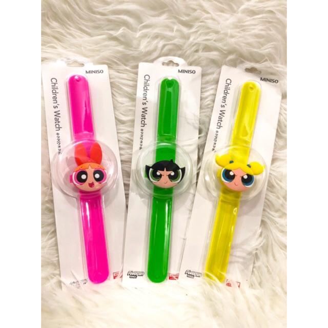 Jam Tangan Miniso Powerpuff Girls