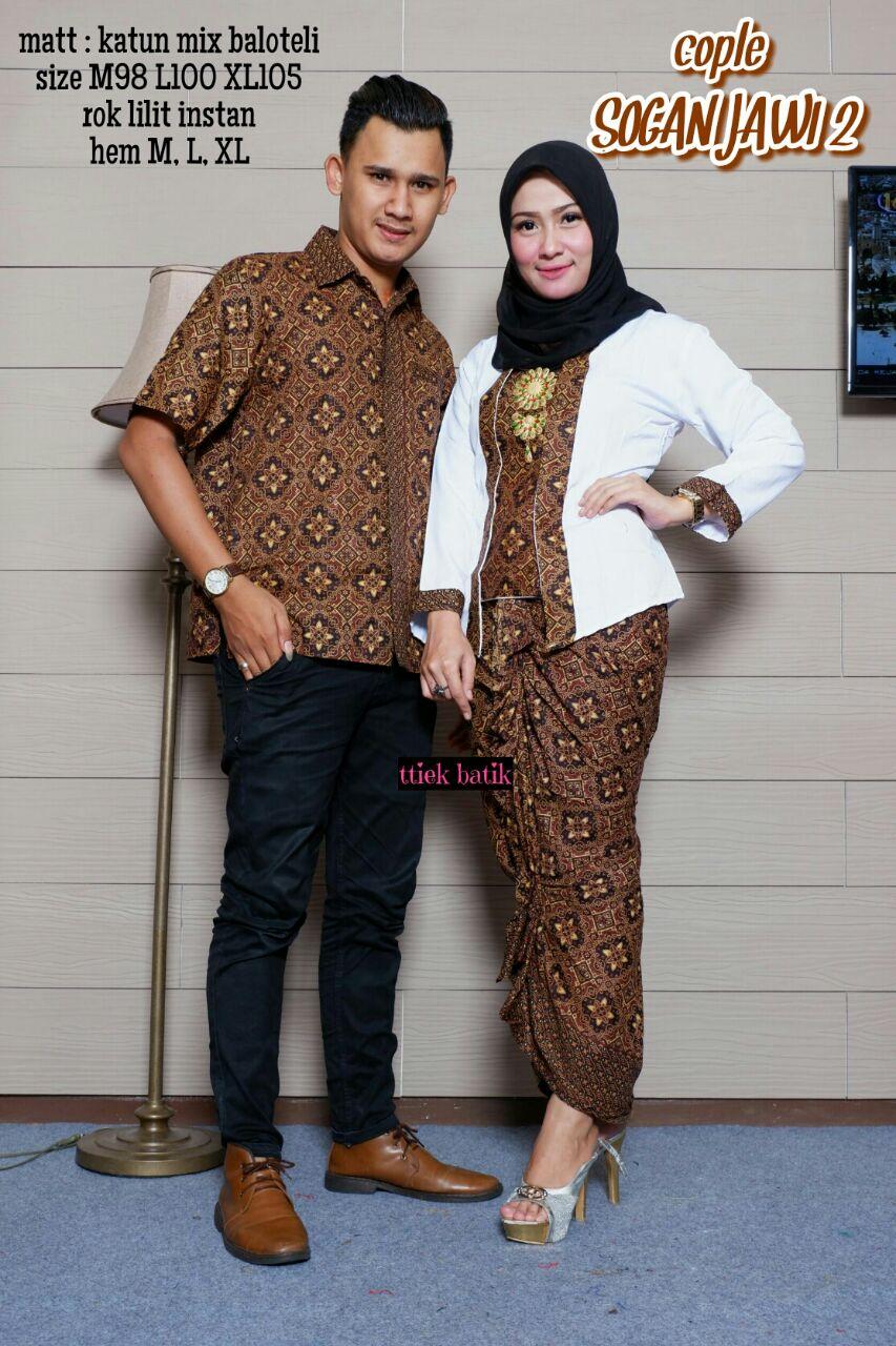 Baju Couple Batik Kebaya | Batik Couple Kebaya Terbaru Muslim Modern | Azka Batik