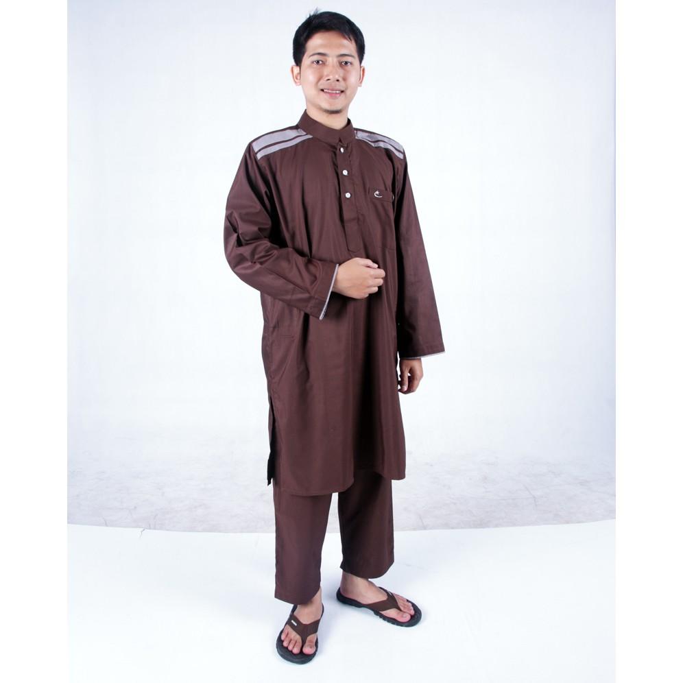 Baju muslim koko SETELAN PAKISTAN ARAB KURTA & CELANA SIRWAL Gamis Pria Cordova AL-ISRA Abu List Putih S