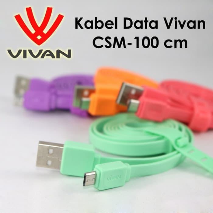 Kabel Data Vivan CSM 100 Micro USB Samsung BB Xiaomi Asus CSM100 ORI