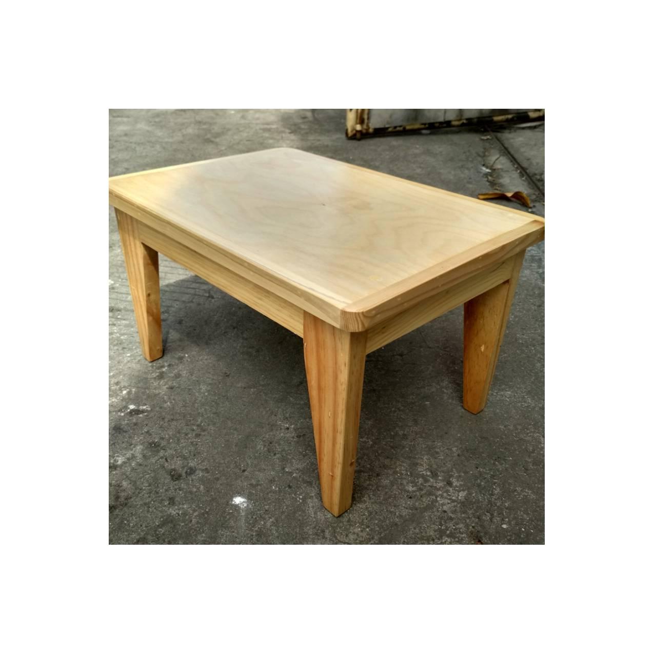 Meja Makan Anak/Meja Belajar Anak TK SD/Meja Laptop/Meja Kayu Lesehan