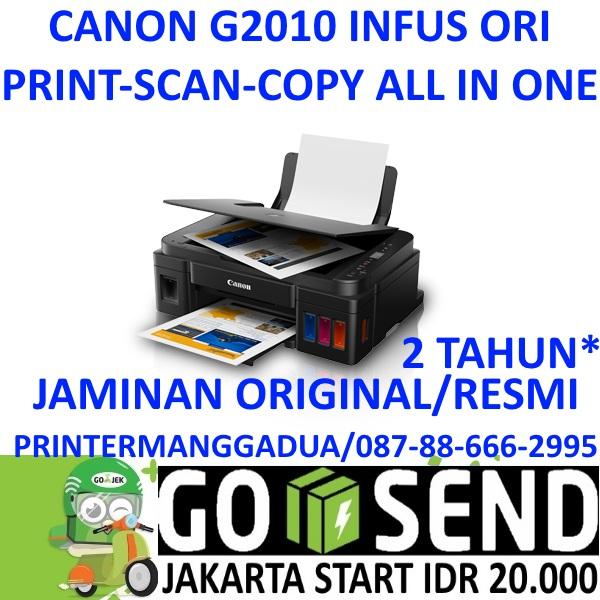 CANON G2010 PIXMA PRINTER ALL IN ONE INFUS GARANSI RESMI 2 TAHUN