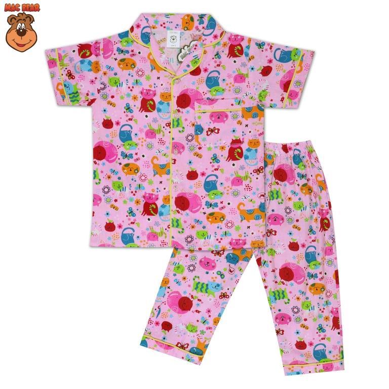 MacBear Kids Baju Anak Piyama Catty