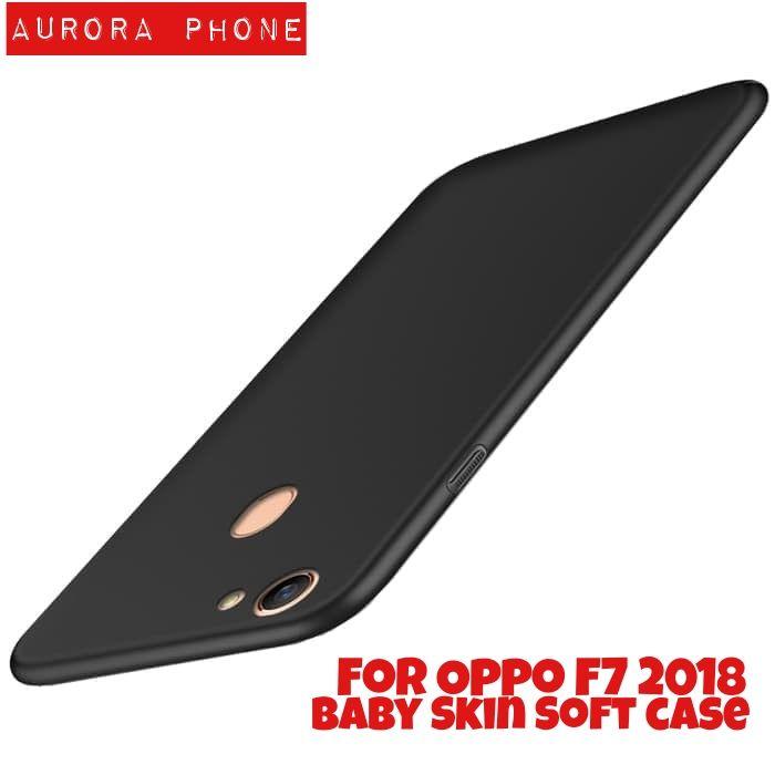 Oppo F7 2018 Baby Skin Soft Case Slim Matte Silicone Cover Back Casing