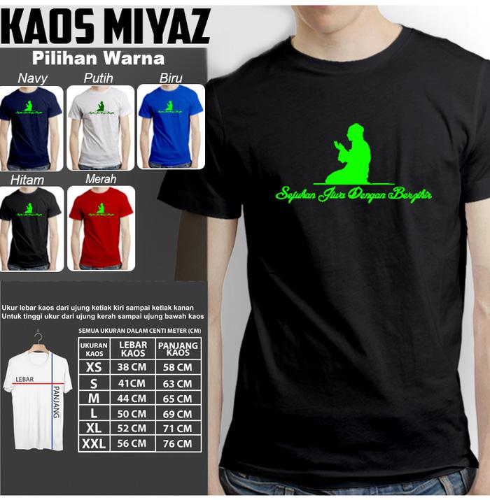 Kaos Dakwah Muslim SEJUK KAN JIWA DENGAN BERZIKIR