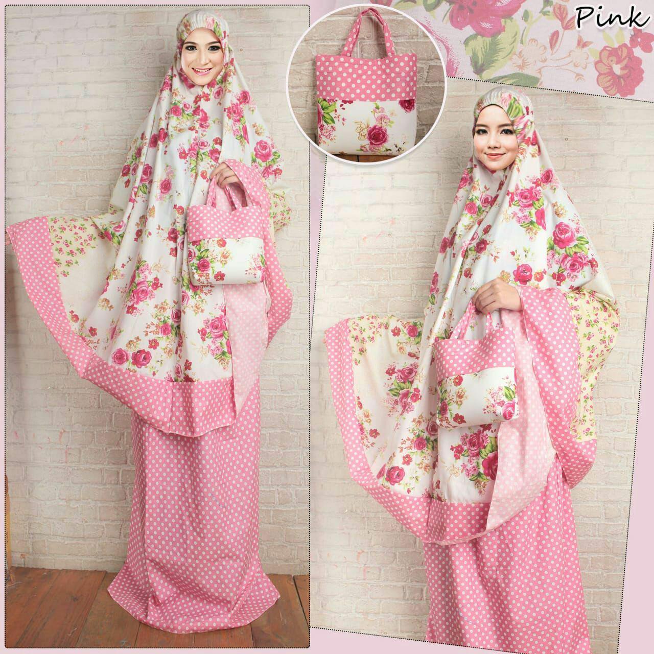 Ruliva - mukena dewasa mukena cantik mukena rayon bali mukena bali adem