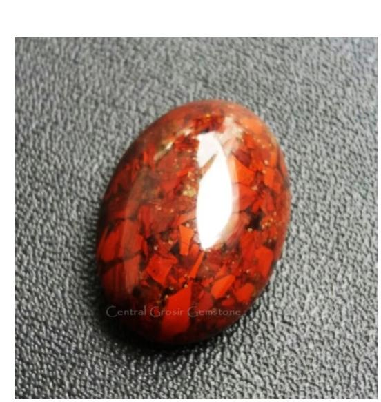 Natural Badar Besi Merah, Original Kebumen, Full Serat Besi, Nempel Ma ORI