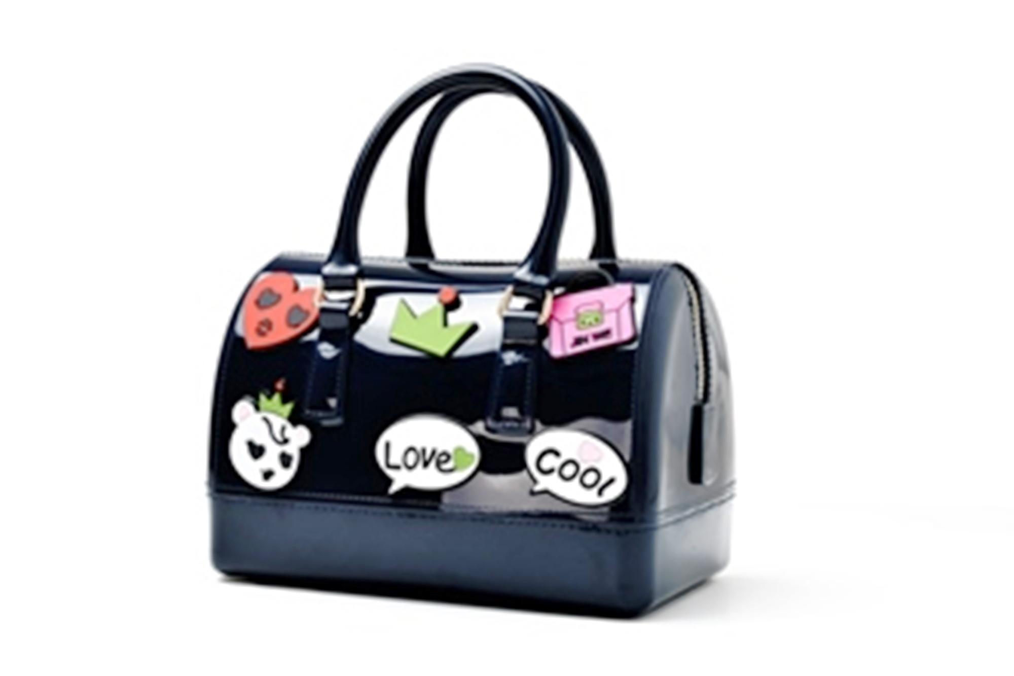 Tas Fashion Wanita Import, Tas Wanita, Tas Import Grandy’s Jelly Furla Patch Sticker