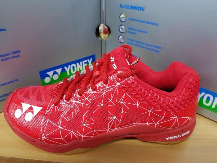 Sepatu Badminton/Bulutangkis Yonex SHB Aerus 2 New Colour Red Original - OR0U0f