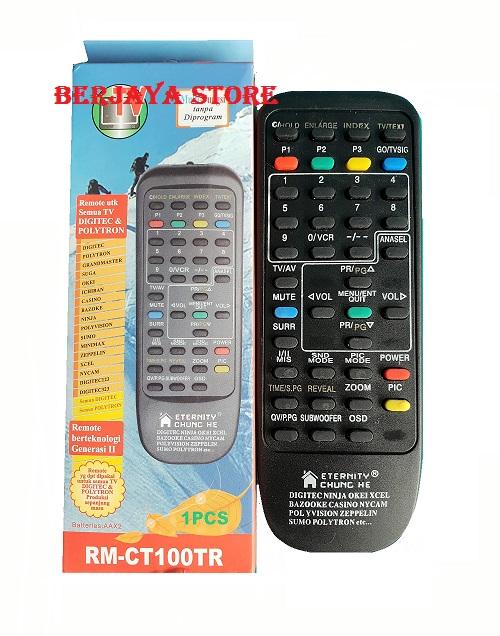 Berjaya Store - Remote TV Polytron & DigitecTabung