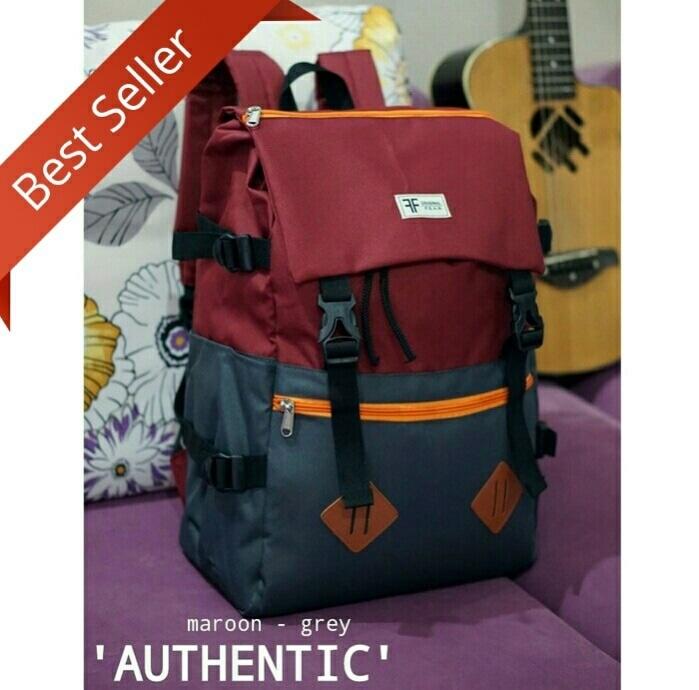 PROMO!! TAS BACKPACK FASHION ORIGINAL PRIA WANITA / RANSEL KULIAH KEREN DISTRO