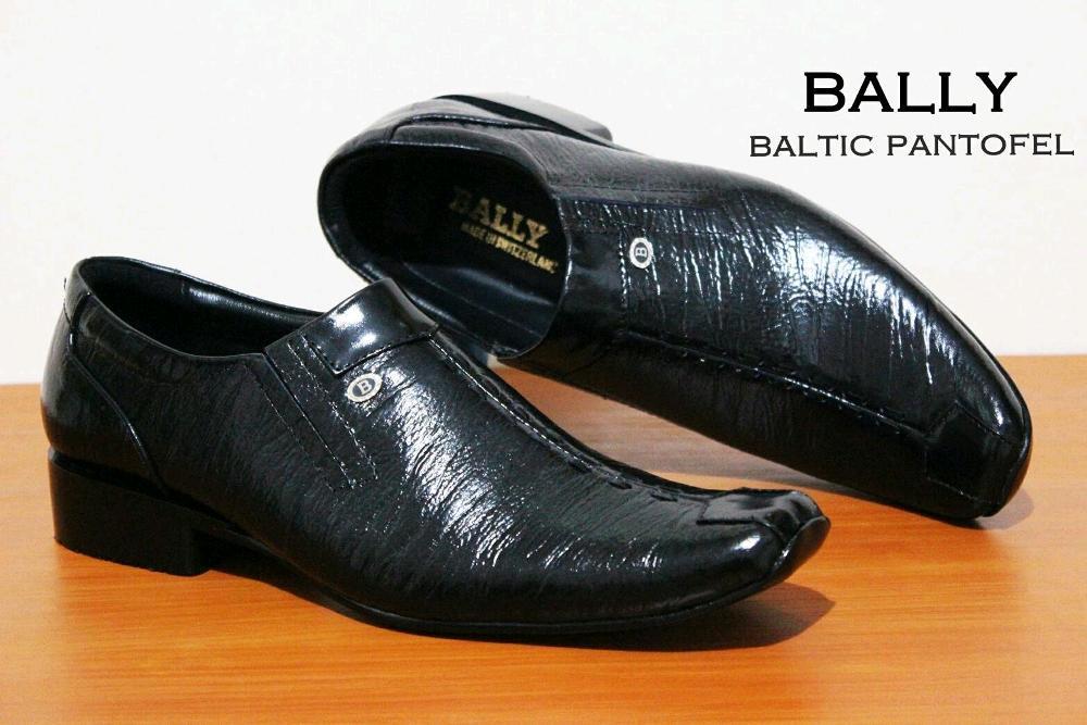 Promo BALLY Pantofel Kulit Asli - Sepatu Premium Formal Dan Kerja Karir Pria Diskon