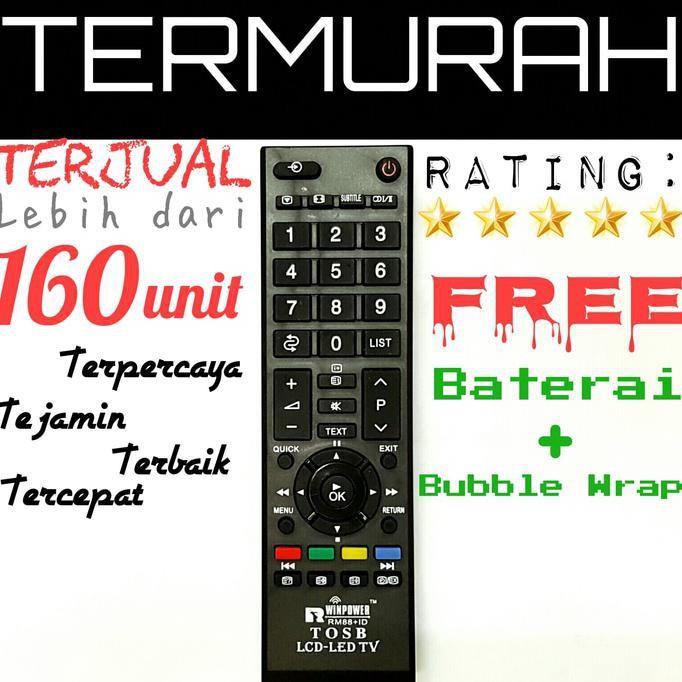 BEST SELLER Remot / Remote TV Toshiba LED / LCD / Plasma / Tabung / Regza