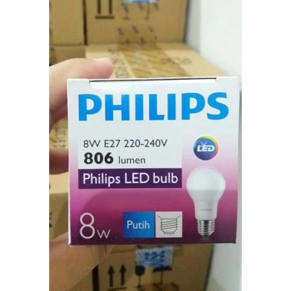 ELEKTRO - LAMPU LED PHILIPS 8 WATT PENGGANTI LED PHILIPS 9 WATT - BRUSHSTORES
