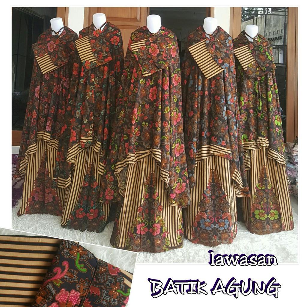 mukena bali lawasan batik agung parang jati