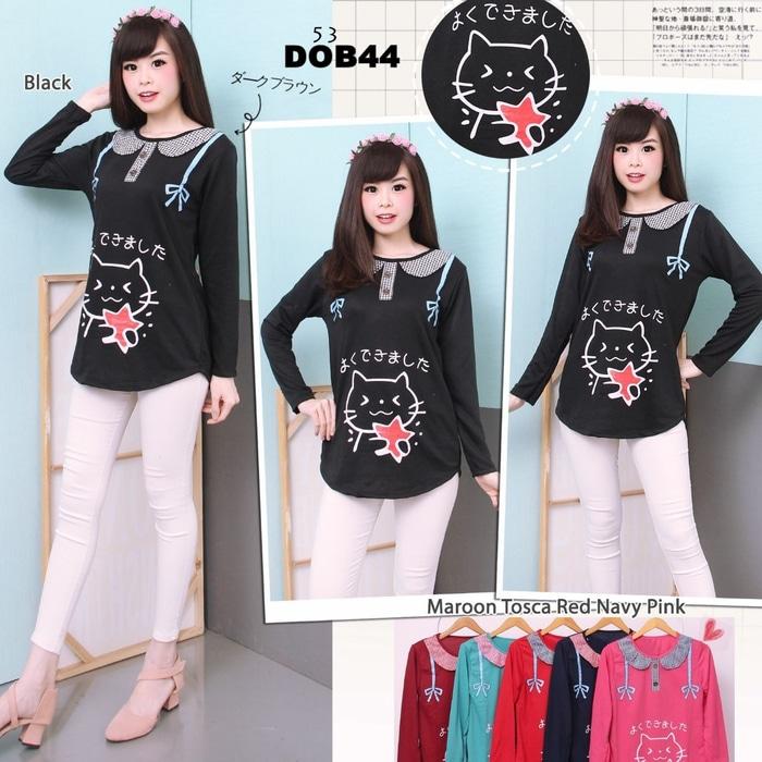 DOB44 Baju Fashion Modern Murah Premium Bahan Import