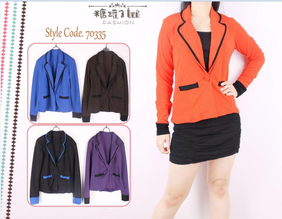 Oma Fashion Ackley Blezer Kancing Depan size M