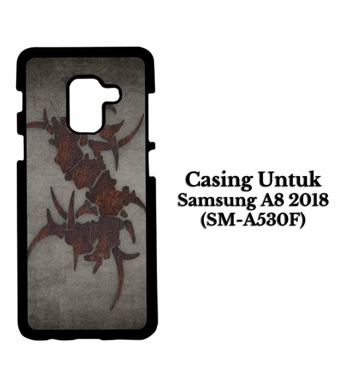 Casing SAMSUNG A8 2018 sepultura dark Hardcase Custom Case Se7enstores