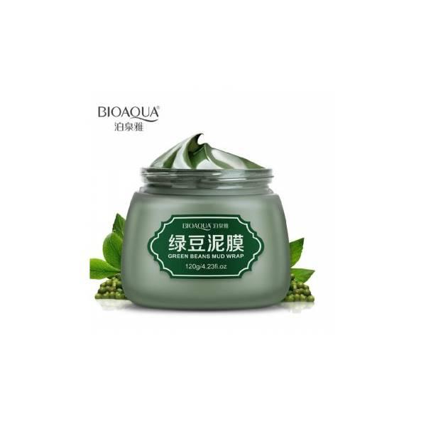 Bioaqua Green Bean And Seaweed Mud Mask Masker Kacang Hijau Dan Rumput Laut