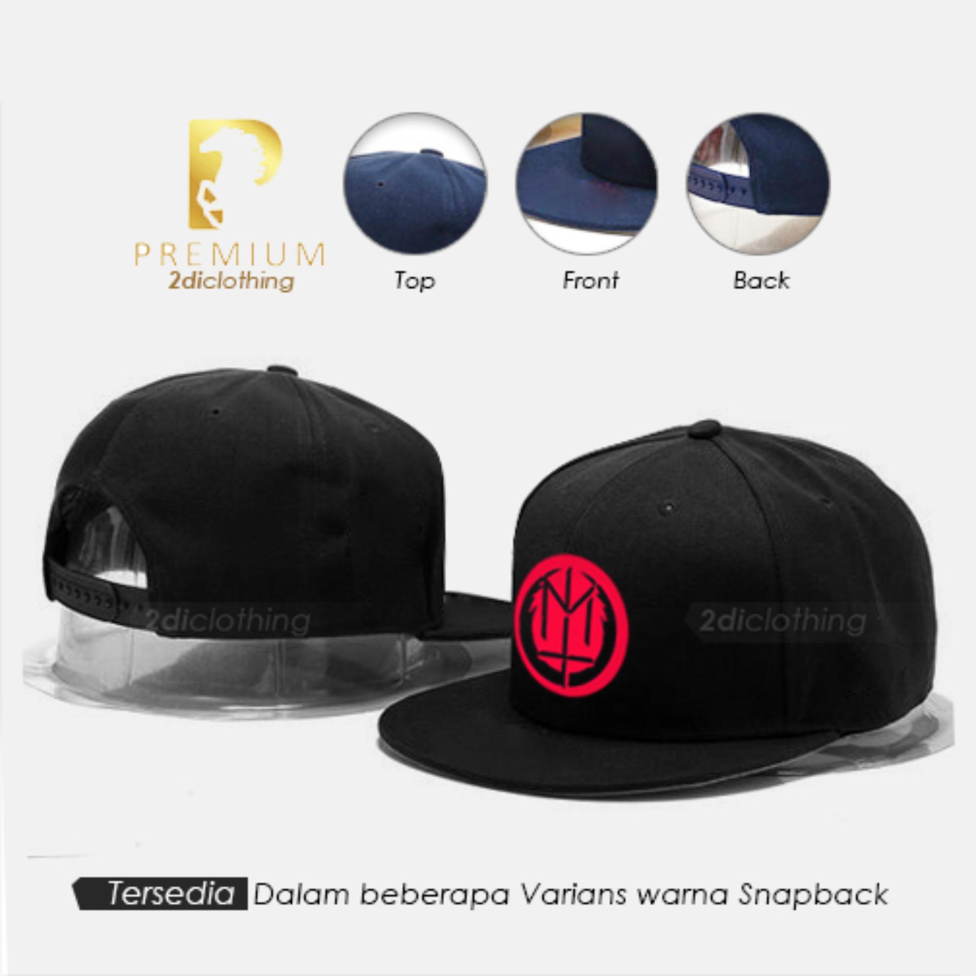 Topi distro snapback MATERNAL black premium