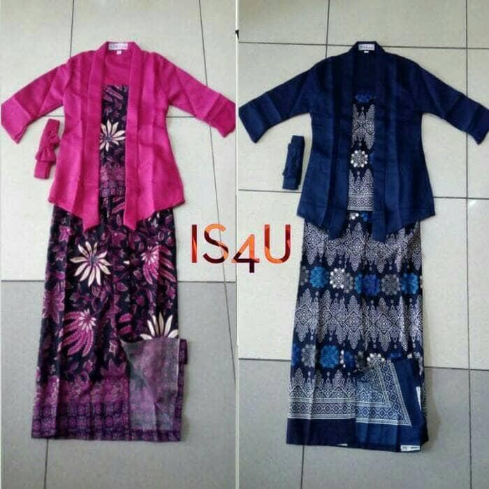 Stelan kebaya kutubaru anak rok belt