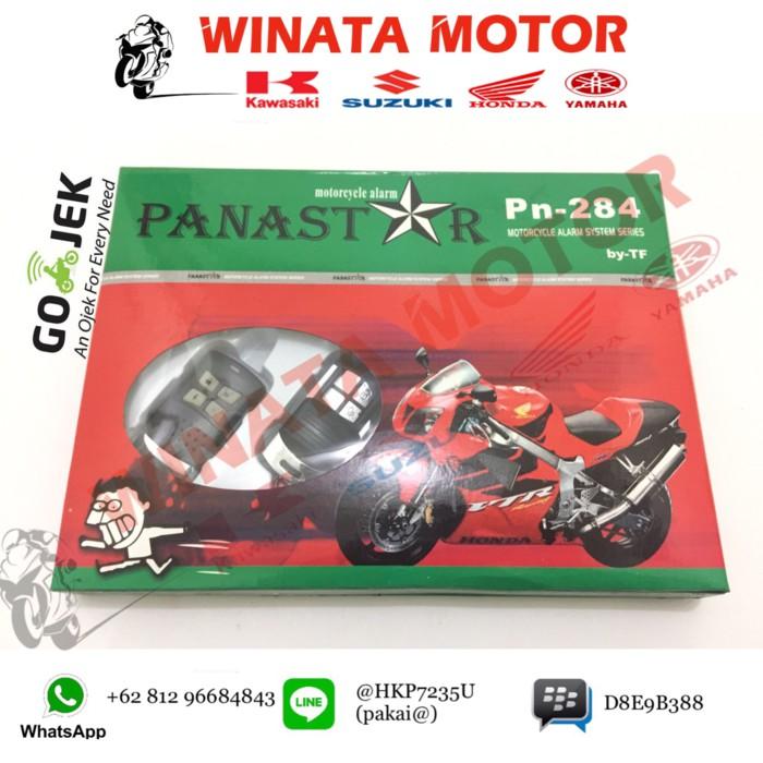 Alarm Motor Pakai Remote Merk Panastar - Dgnsg Dksjfbas