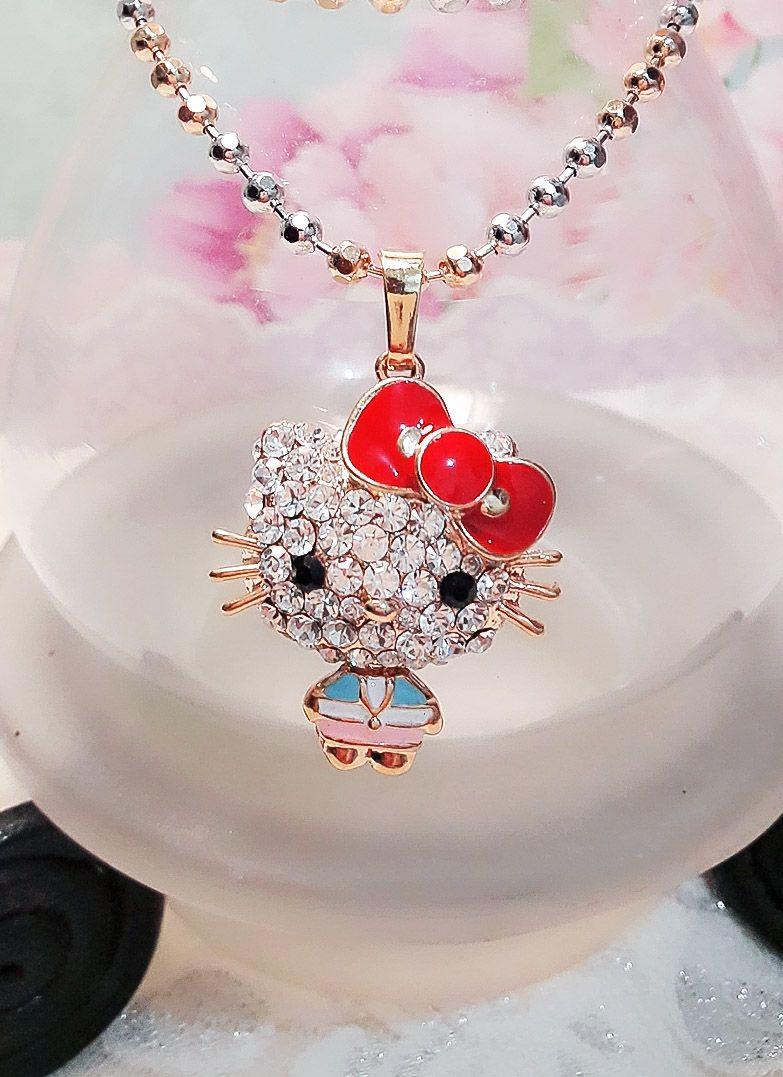Kalung fashion Hello Kitty full badan anak-anak dan remaja