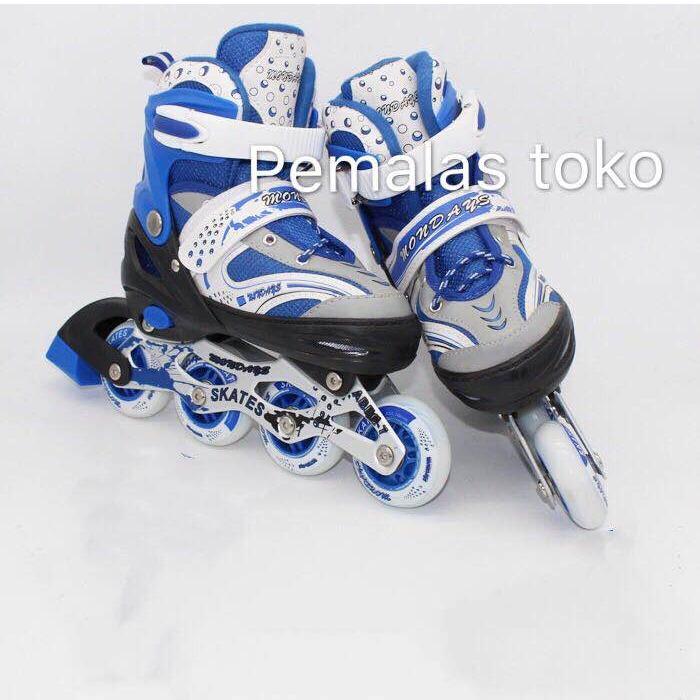 sepatu roda bajaj lampu anak superb inline skate power murah