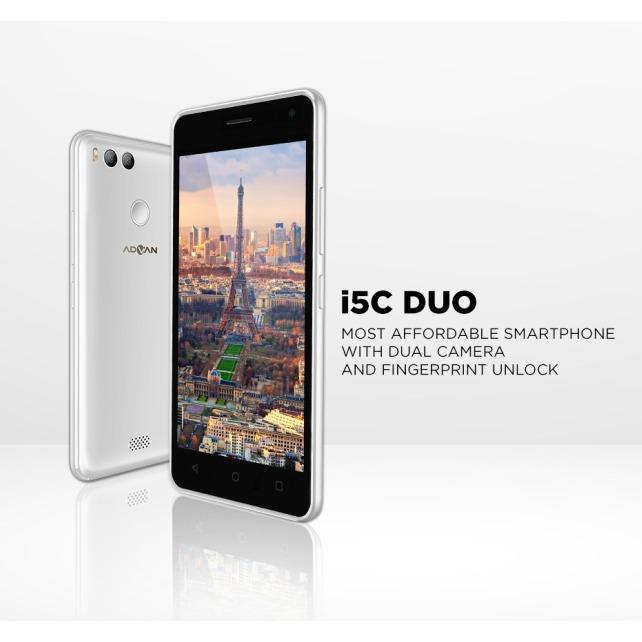 Advan I5C Duo Smartphone - White