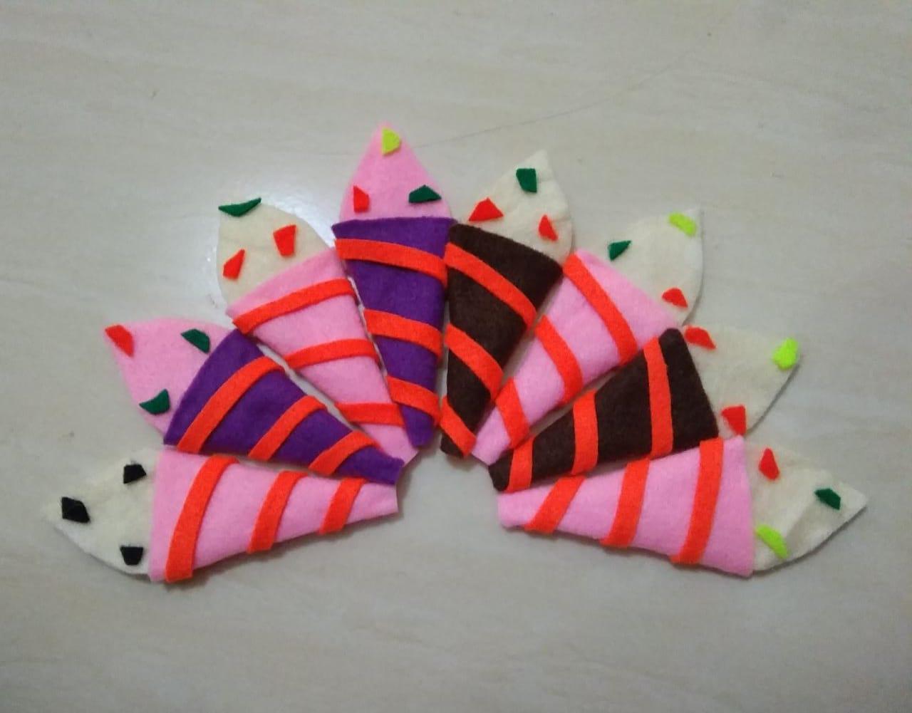 Angpao lebaran model es krim cone 50 pcs