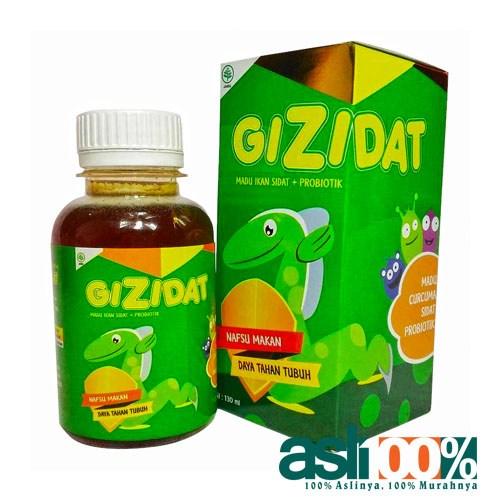 GIZIDAT MADU ANAK GIZIDAT MADU IKAN SIDAT PLUS PROBIOTIK MADU VITABUMIN MADU GEMUK BADAN ANAK
