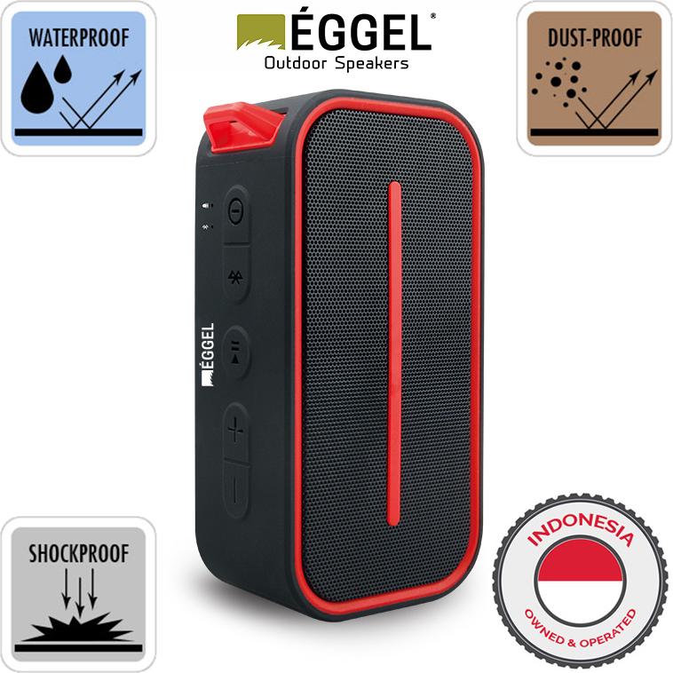 Eggel Active Waterproof Portable Bluetooth Speaker