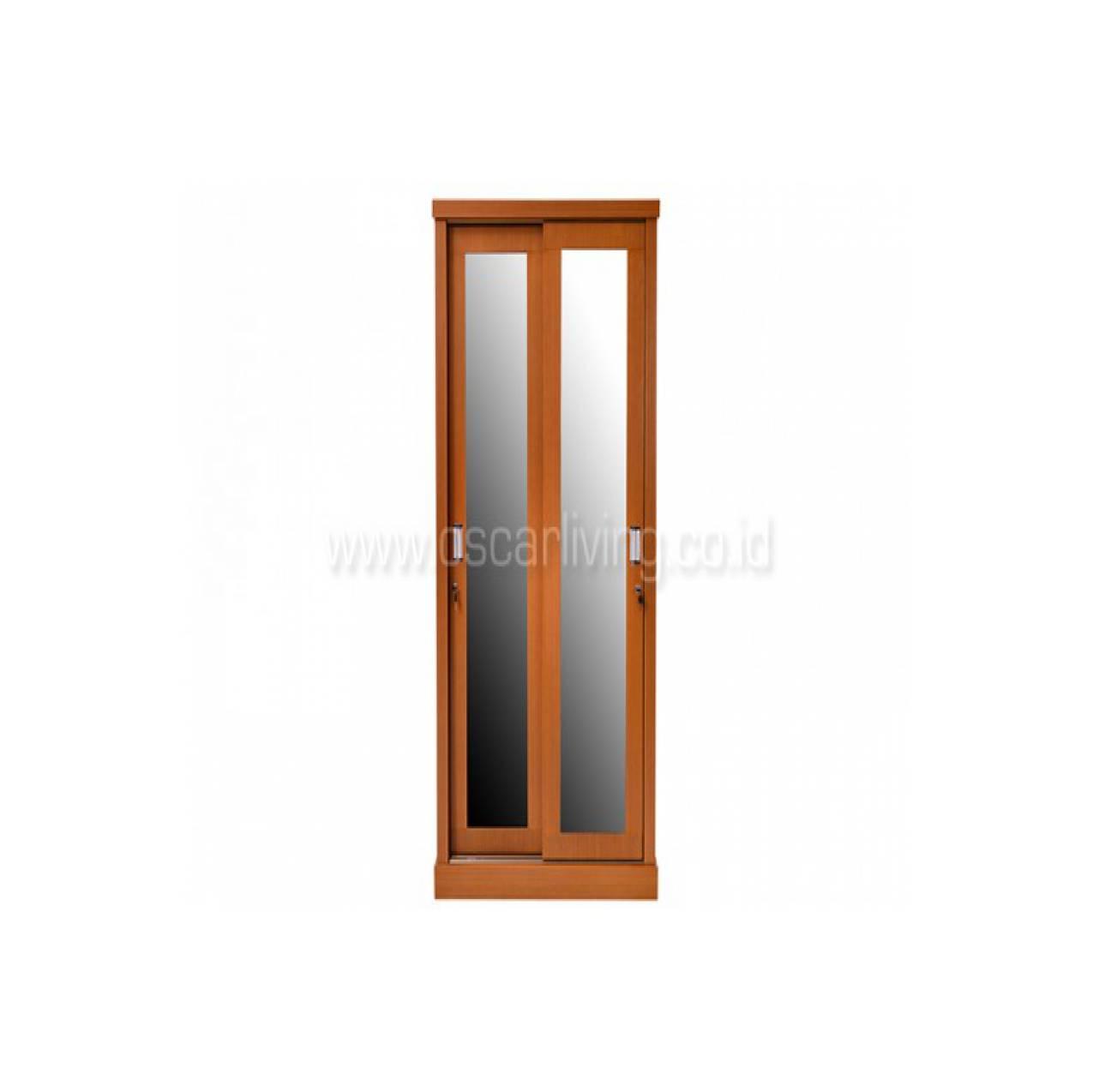 Lemari Pakaian Hendon 2 Sliding Door Cermin