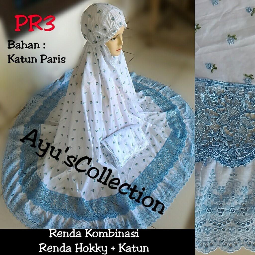 Mukena Renda Kombi Bukittinggi