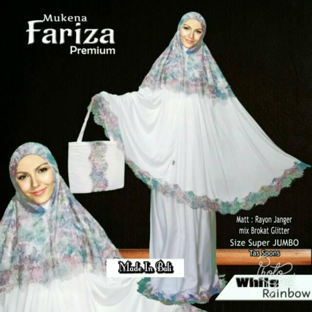 PROMO! MUKENAH BALI RENDA PREMIUM black blue