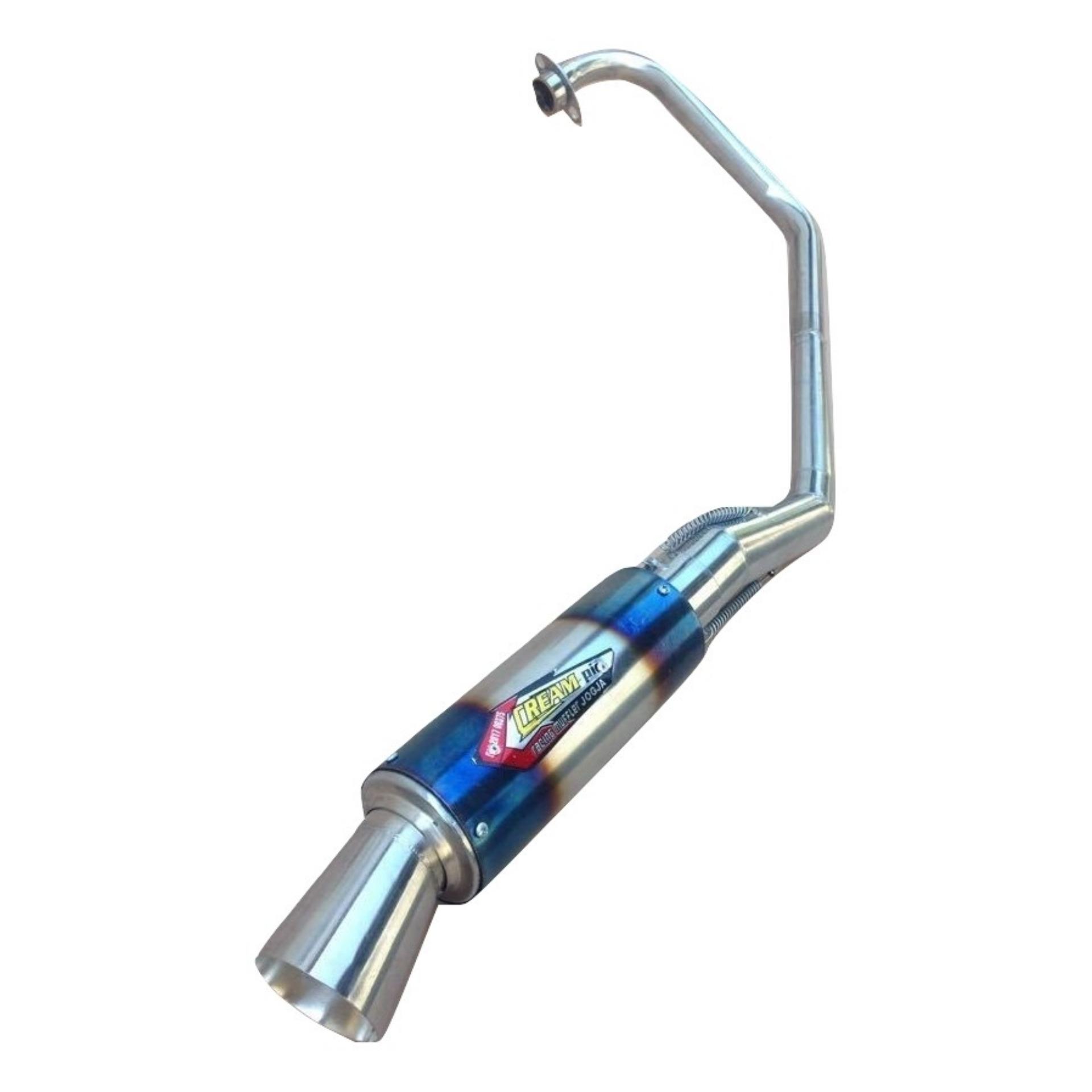 Knalpot satria Fu Creampie pelangi