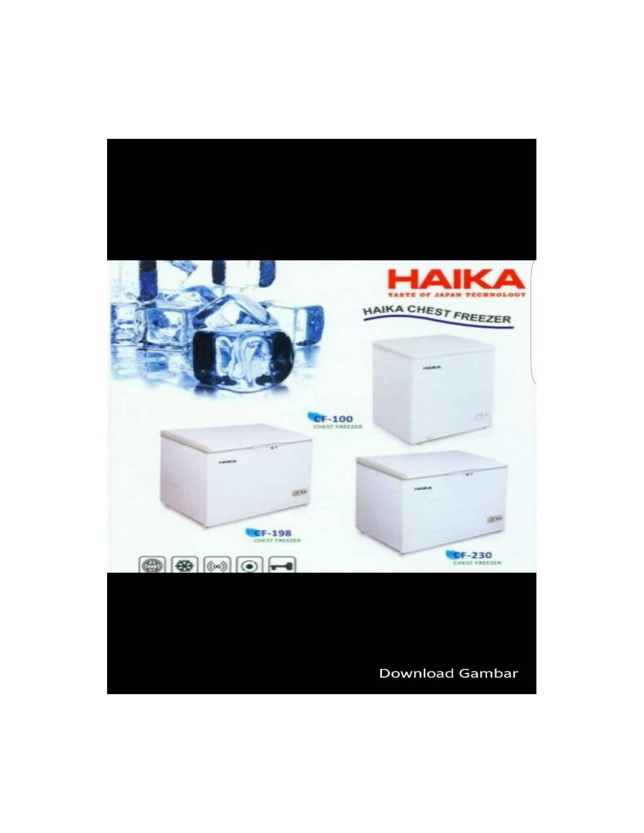 CHEST FREEZER HAIKA CF 103 SP (100L)