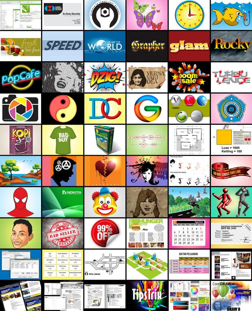 Desain Undangan Corel X8 Desain Undangan Corel X8