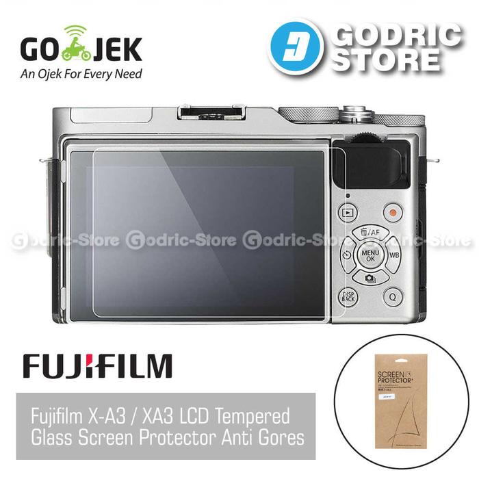 Fujifilm X-A3 / XA3 LCD Tempered Glass Screen Protector Anti Gores