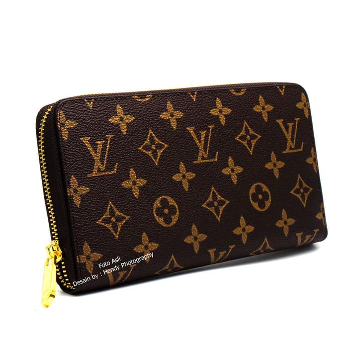 DOMPET PANJANG KULIT ASLI IMPORT MURAH LOUIS VUITTON AAAM60003 - 1if4Qj